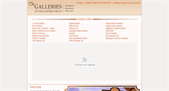 Desktop Screenshot of galleriesofpeachtreehills.com